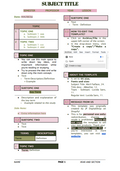 NOTES TEMPLATE "BOTANY" | ENG/ESP